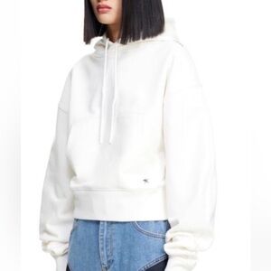 Mugler for H&M White Hoodie